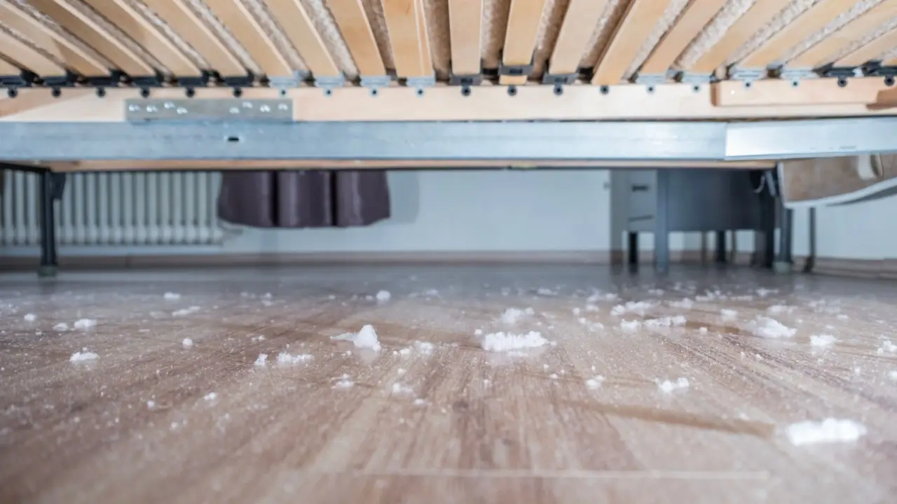 Si forma polvere sotto il letto: ecco la ragione scientifica e i consigli per prevenirlo