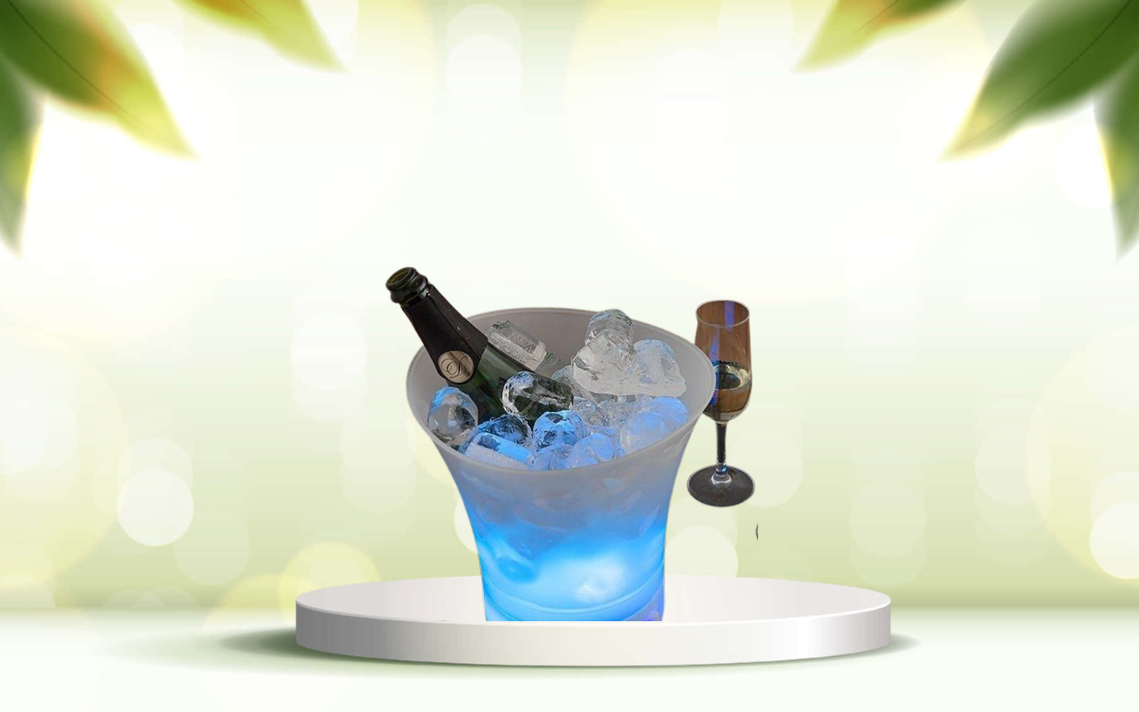 Rendi unici i tuoi party con il secchiello LED Bluetooth per champagne e ghiaccio