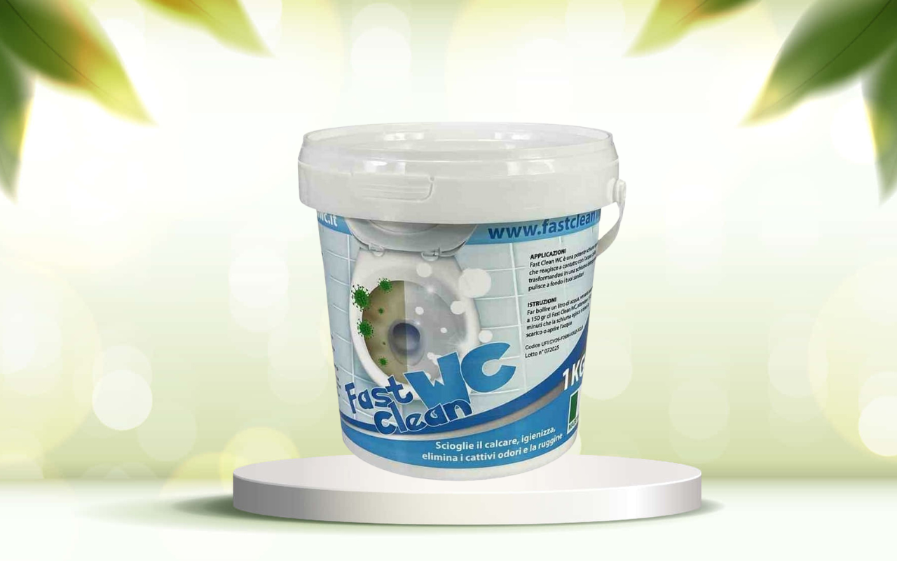 Scopri come igienizzare il WC senza fatica con Fast Clear WC: pulizia profonda facile